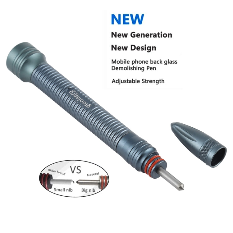 Gtoolspro G-002 Adjustable Strength Phone Glass Back Cover Broken Pen by buy2fix