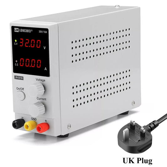 K3010D 30V 10A DC Switching Regulated Powers Supply Phone Repair Voltage Regulator(UK Plug) - Power Supply by buy2fix | Online Shopping UK | buy2fix