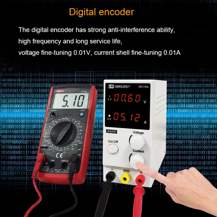 K3010D 30V 10A DC Switching Regulated Powers Supply Phone Repair Voltage Regulator(UK Plug) - Power Supply by buy2fix | Online Shopping UK | buy2fix