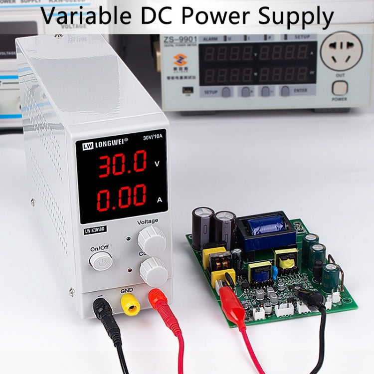 K3010D 30V 10A DC Switching Regulated Powers Supply Phone Repair Voltage Regulator(UK Plug) - Power Supply by buy2fix | Online Shopping UK | buy2fix
