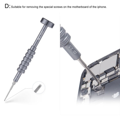 QIANLI 5 in 1 Multi-purpose 2D Grenade Magnetic Screwdriver Set by QIANLI