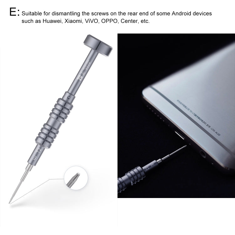 QIANLI 5 in 1 Multi-purpose 2D Grenade Magnetic Screwdriver Set by QIANLI