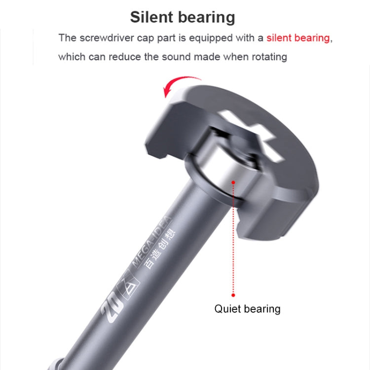 QIANLI 5 in 1 Multi-purpose 2D Grenade Magnetic Screwdriver Set by QIANLI