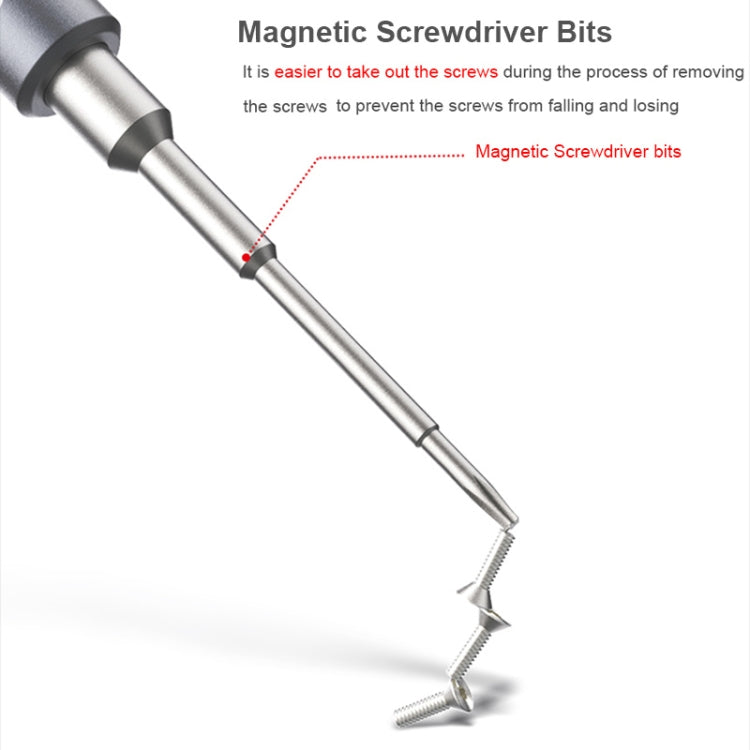 QIANLI 5 in 1 Multi-purpose 2D Grenade Magnetic Screwdriver Set by QIANLI