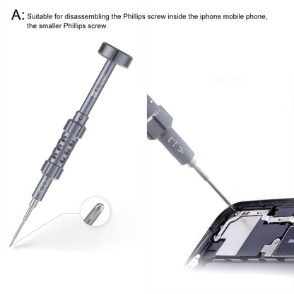 QIANLI 5 in 1 Multi-purpose 2D Grenade Magnetic Screwdriver Set by QIANLI