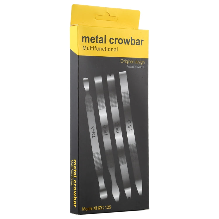 XHZC-125 4 in 1 Multifunction Metal Crowbar Set by buy2fix