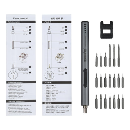 22 in 1 CreationSpace CS02 Cordless Electric Power Screwdriver - Screwdriver Set by CREATIONSPACE | Online Shopping UK | buy2fix
