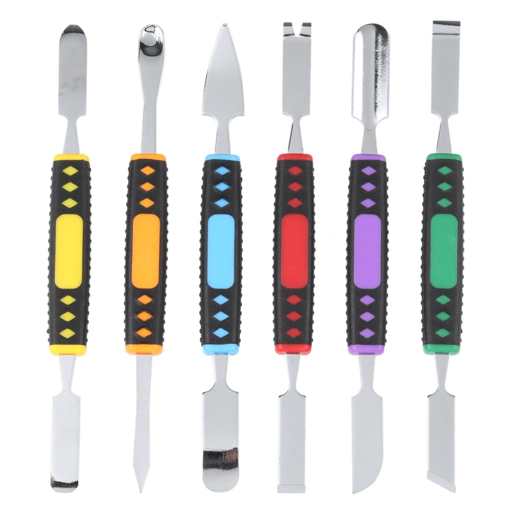 6 in 1 Metal Crowbar Steel Pry Universal Disassemble Tool by buy2fix