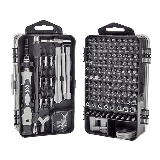 138 in 1 DIY Mobile Phone Disassembly Tool Clock Repair Multi-function Tool Screwdriver Set (Grey) - Screwdriver Set by buy2fix | Online Shopping UK | buy2fix