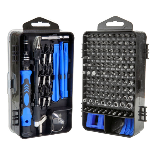 138 in 1 DIY Mobile Phone Disassembly Tool Clock Repair Multi-function Tool Screwdriver Set (Blue) - Screwdriver Set by buy2fix | Online Shopping UK | buy2fix