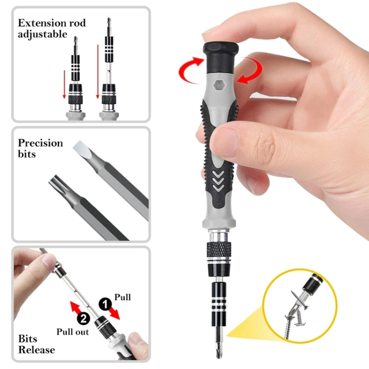 138 in 1 DIY Mobile Phone Disassembly Tool Clock Repair Multi-function Tool Screwdriver Set (Purple) - Screwdriver Set by buy2fix | Online Shopping UK | buy2fix