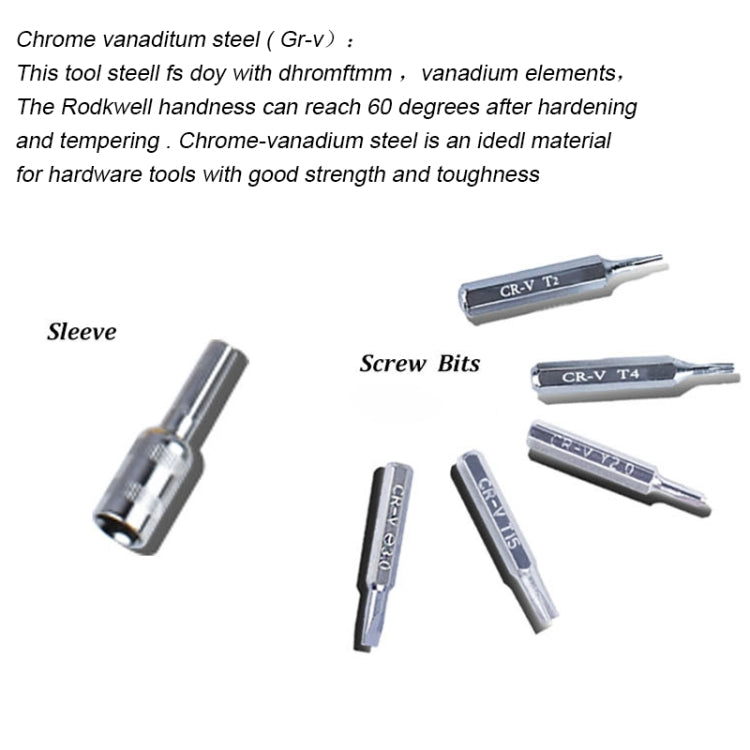 WEEKS 64 in 1 Disassembly Tool Screwdriver Set - Screwdriver Set by buy2fix | Online Shopping UK | buy2fix