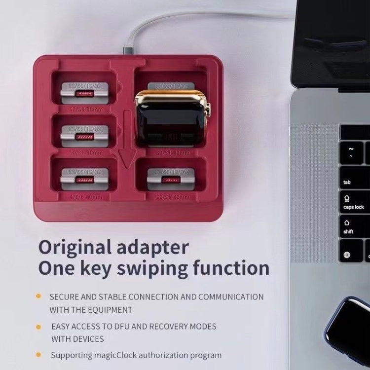 MagicAWRT ibus Recovery Adapter Restore Box For Apple Watch S0 / S1 / S2 / S3 / S4 / S5 / S6 / SE by buy2fix