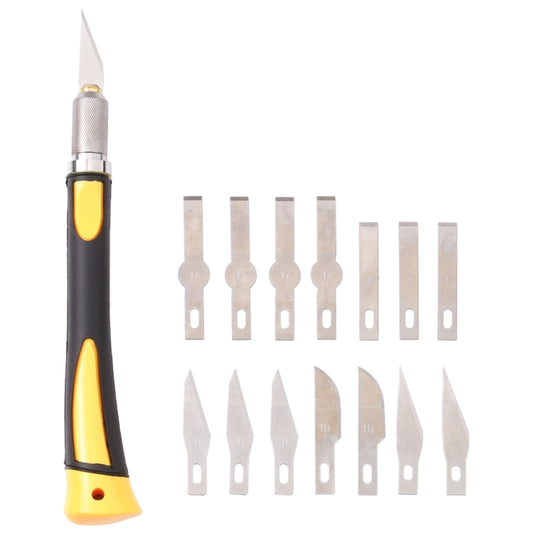 WLXY-9304 15 in 1 Non-Slip Handle Engraving Cutter - Tool Kits by buy2fix | Online Shopping UK | buy2fix