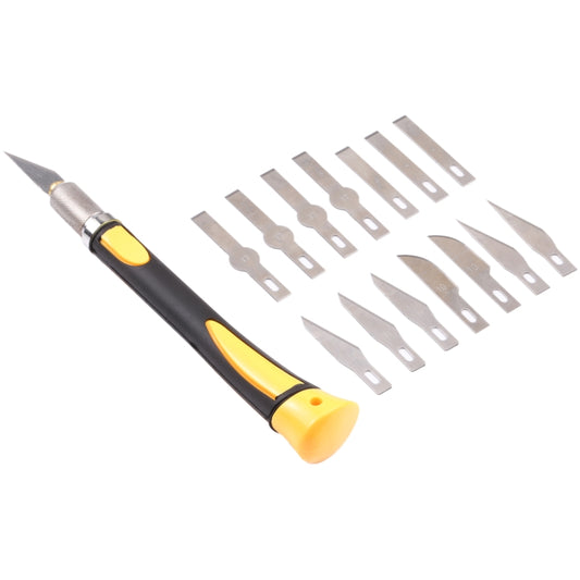 WLXY-9304 15 in 1 Non-Slip Handle Engraving Cutter - Tool Kits by buy2fix | Online Shopping UK | buy2fix