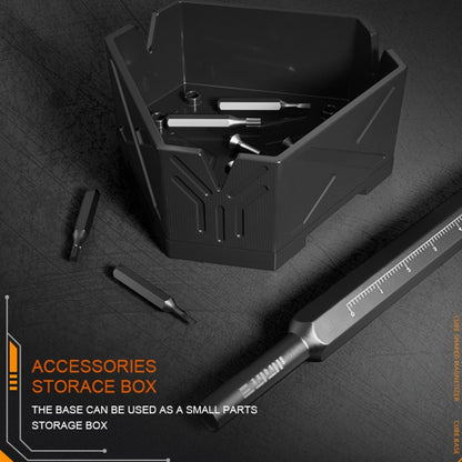 JAKEMY JM-Z21 Cube Shaped Screwdriver Magnetizer/Demagnetizer (Orange) - Magnetizer Demagnetizer Tool by JAKEMY | Online Shopping UK | buy2fix