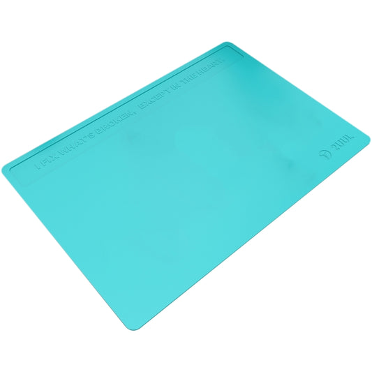 2UUL Heat Resisting Silicone Pad, Size: 40 x 28cm (Blue) - Working Mat by 2UUL | Online Shopping UK | buy2fix