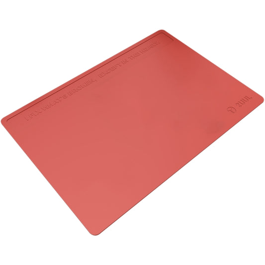 2UUL Heat Resisting Silicone Pad, Size: 40 x 28cm (Red) - Working Mat by 2UUL | Online Shopping UK | buy2fix