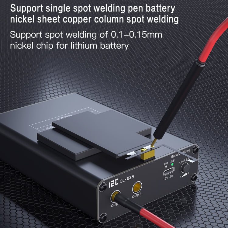 i2C DL-S03S Adjustable Mini Portable Spot Welder by buy2fix