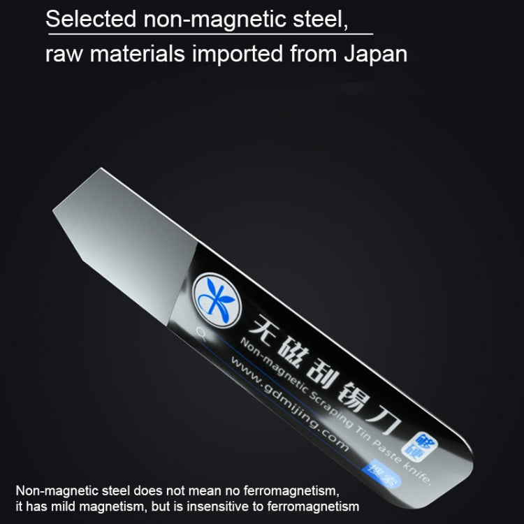 Mijing 2 in 1 Non Magnetic Svraping Tin Knife - Tool Kits by MIJING | Online Shopping UK | buy2fix
