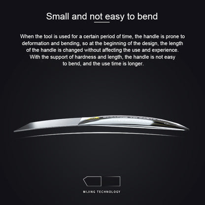 Mijing 2 in 1 Non Magnetic Svraping Tin Knife - Tool Kits by MIJING | Online Shopping UK | buy2fix