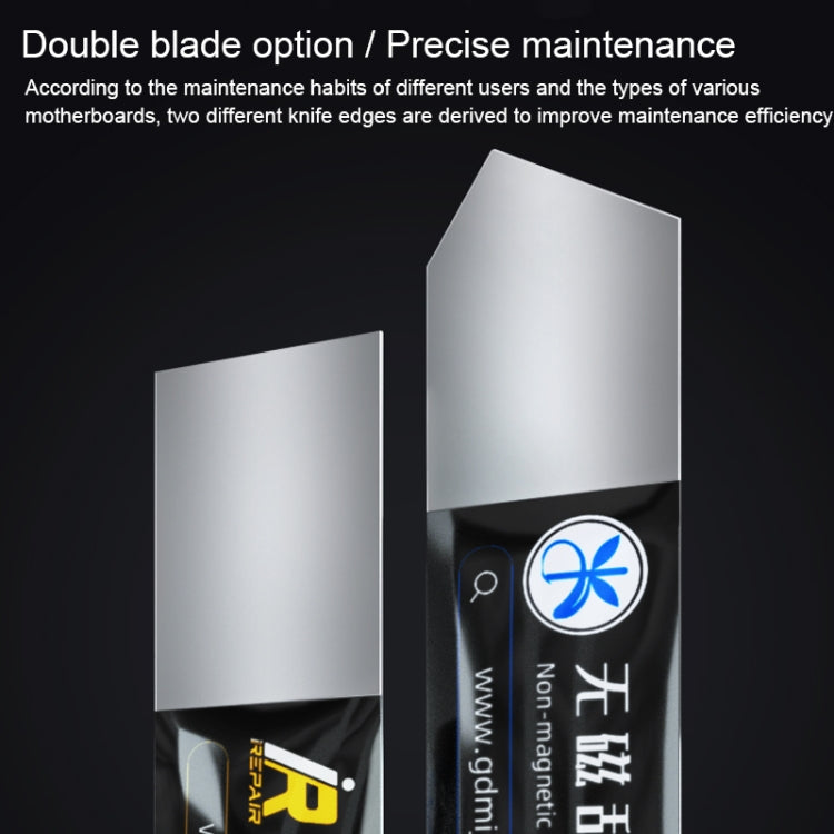 Mijing 2 in 1 Non Magnetic Svraping Tin Knife - Tool Kits by MIJING | Online Shopping UK | buy2fix