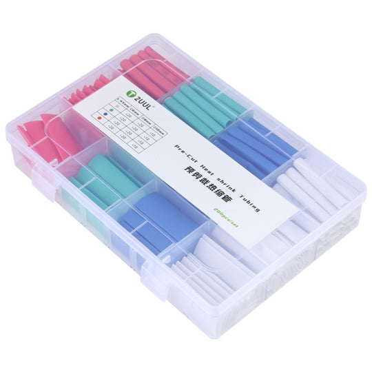 2UUL 200 pièces/ensemble gaines thermorétractables prédécoupées