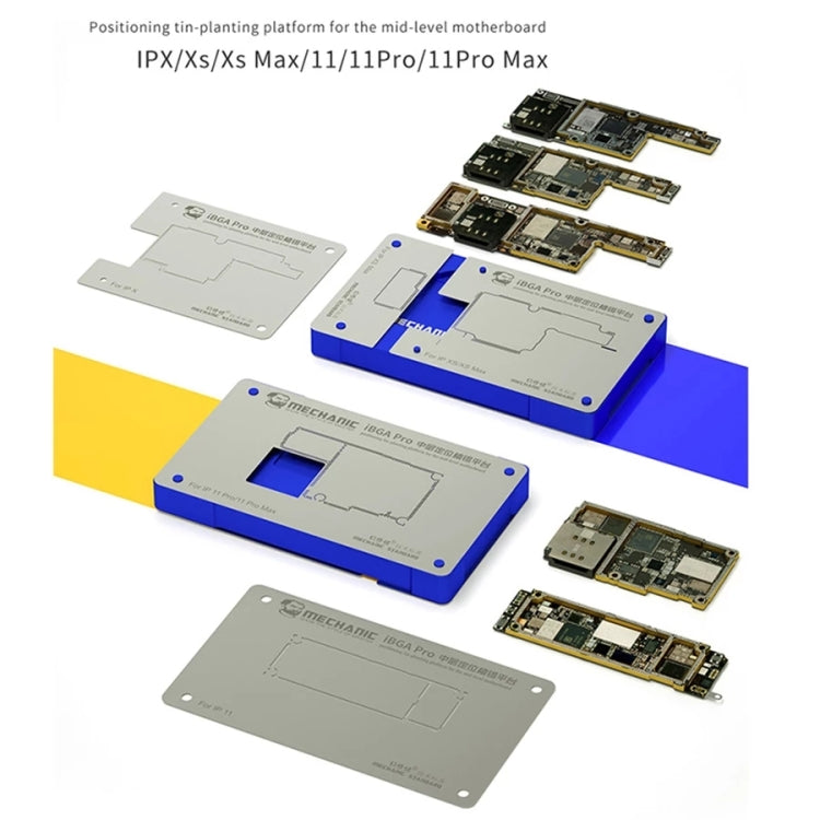 Mechanic iBGA Pro 6 in 1 Mid-level Positioning Planting Tin Platform - Repair Platform by MECHANIC | Online Shopping UK | buy2fix