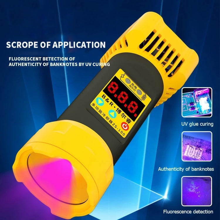 B&R ZS-100 2 in 1 UV Curing Lamp + Fan Cooler Repair Tool by buy2fix