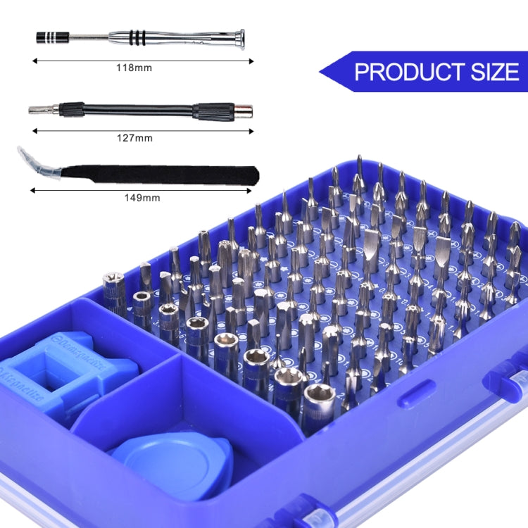 115 in 1 Metal Handle Screwdriver Repair Tools Kit by buy2fix