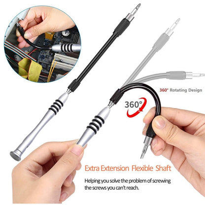 115 in 1 Metal Handle Screwdriver Repair Tools Kit by buy2fix