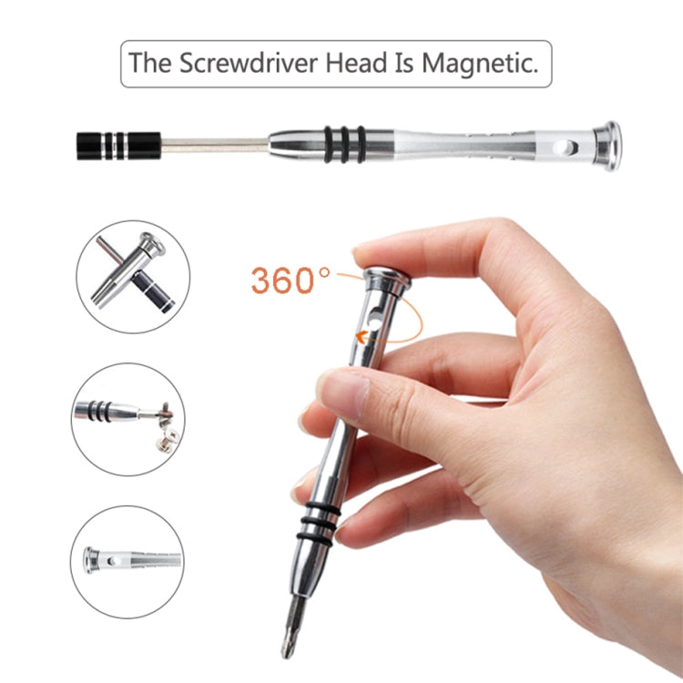 115 in 1 Metal Handle Screwdriver Repair Tools Kit by buy2fix