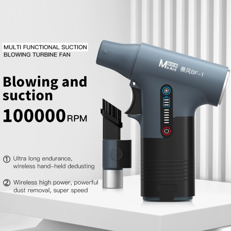 MaAnt BF-1 Multi-Functional Suction Blowing Turbine Remove Dust Fan - Dust Remove Tool by MaAnt | Online Shopping UK | buy2fix