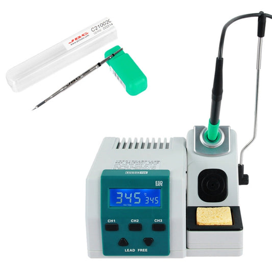 SUGON T26 Soldering Station Lead-free 2S Rapid Heating with C210-020 Soldering Iron Tip Kit, EU Plug by buy2fix