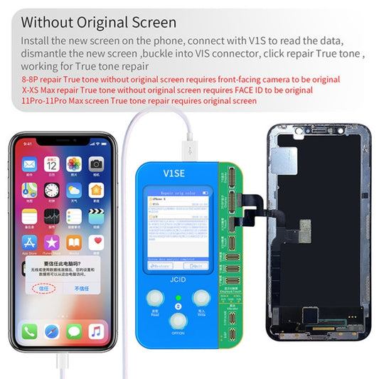 JC V1SE Testing Repair Battery Board For iPhone 6-14 Pro Max - Test Tools by JCID | Online Shopping UK | buy2fix
