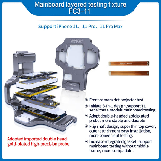 Aixun FC3-11 Mainboard Layered Testing Fixture for iPhone 11/11 Pro/11Pro Max - Test Tools by buy2fix | Online Shopping UK | buy2fix