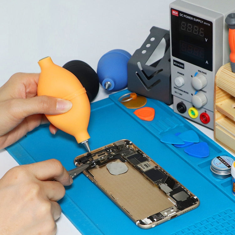 Dust Remover Rubber Air Blower Pump Cleaner for Cell Phone/Cameras/Keyboard/Watch Etc(Orange) - Dust Remove Tool by buy2fix | Online Shopping UK | buy2fix