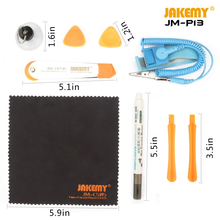JAKEMY JM-P13 54 in 1 Professional Repair Screwdriver Tool Kit - Screwdriver Set by JAKEMY | Online Shopping UK | buy2fix