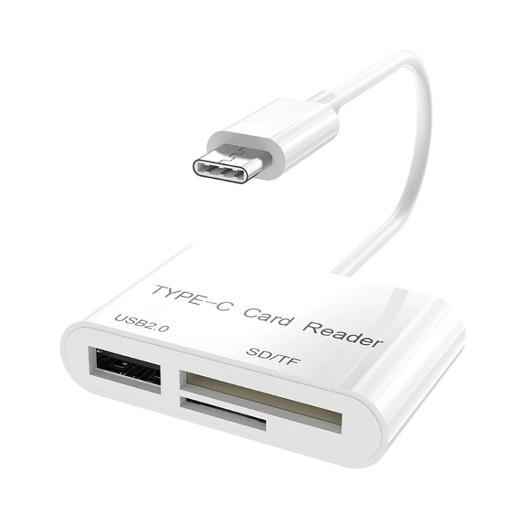 D-158 USB-C to USB SD/Micro SD Card Reader by buy2fix