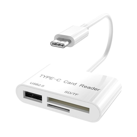 D-158 USB-C to USB SD/Micro SD Card Reader by buy2fix