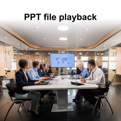 Uhd 4K Player Single-unit Advertising Machine Powered Up Automatically Plays Video PPT Horizontal and Vertical U Disk US(black) - Multimedia Player by buy2fix | Online Shopping UK | buy2fix