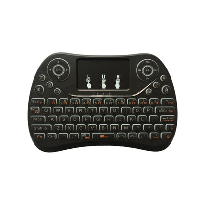 I8 Max 2.4GHz Mini Wireless Keyboard with Touchpad Rechargeable Fly Air Mouse Smart Game 7-color Backlit by buy2fix