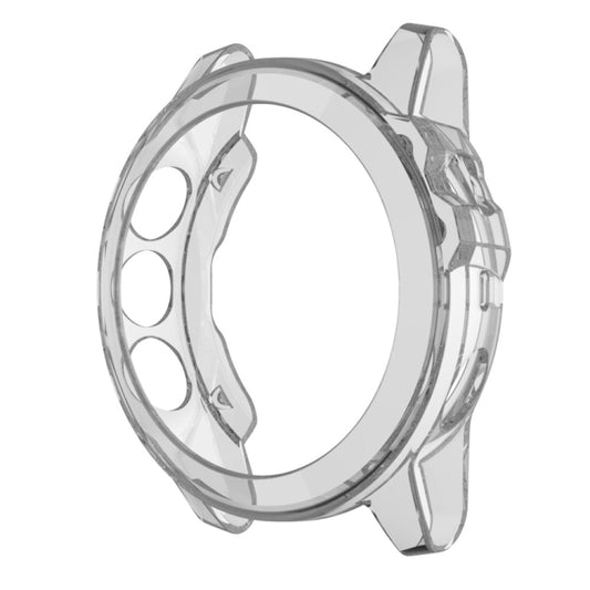 Suitable for Garmin Fenix 5X & 5X Plus Transparent TPU Watch Case(Transparent white) - Watch Cases by buy2fix | Online Shopping UK | buy2fix