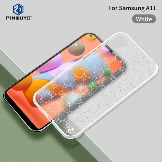 For Samsung Galaxy A11 US PINWUYO Series 2 Generation PC + TPU Anti-drop All-inclusive  Protective Case(white) - Galaxy Phone Cases by PINWUYO | Online Shopping UK | buy2fix