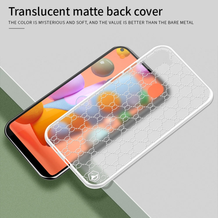 For Samsung Galaxy A11 US PINWUYO Series 2 Generation PC + TPU Anti-drop All-inclusive  Protective Case(Blue) - Galaxy Phone Cases by PINWUYO | Online Shopping UK | buy2fix