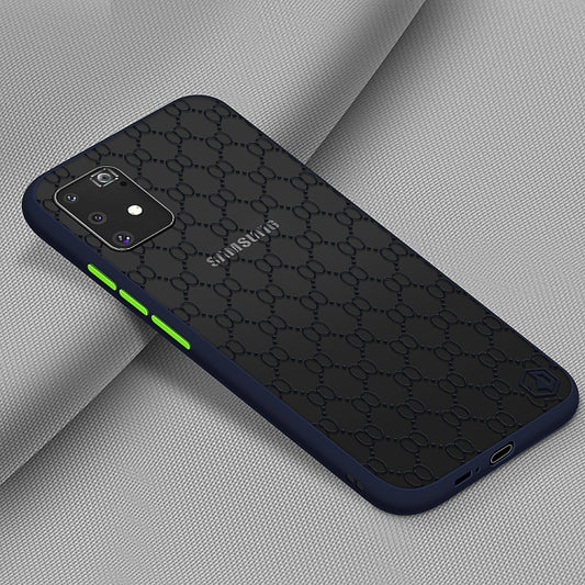 For Samsung Galaxy A91/S10 Lite PINWUYO Series 2 Generation PC + TPU Waterproof and Anti-drop All-inclusive Protective Case(Blue) - Galaxy Phone Cases by PINWUYO | Online Shopping UK | buy2fix
