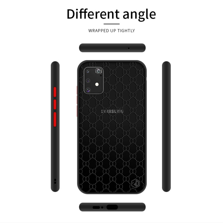 For Samsung Galaxy A91/S10 Lite PINWUYO Series 2 Generation PC + TPU Waterproof and Anti-drop All-inclusive Protective Case(Blue) - Galaxy Phone Cases by PINWUYO | Online Shopping UK | buy2fix