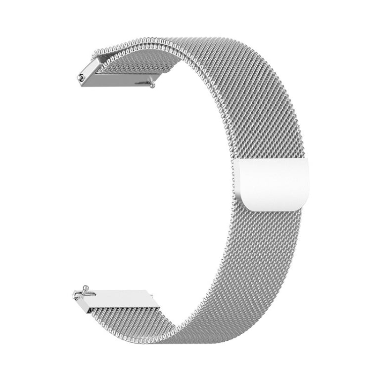 18mm Milan Stainless Steel Mesh Watch Band(Silver) - Watch Bands by buy2fix | Online Shopping UK | buy2fix