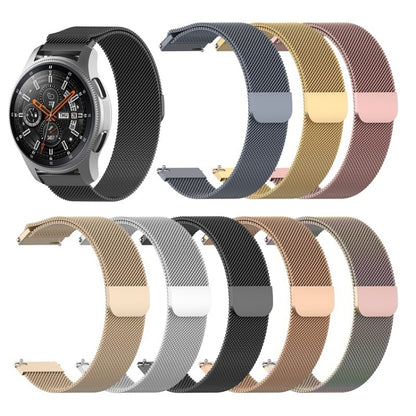 18mm Milan Stainless Steel Mesh Watch Band(Silver) - Watch Bands by buy2fix | Online Shopping UK | buy2fix
