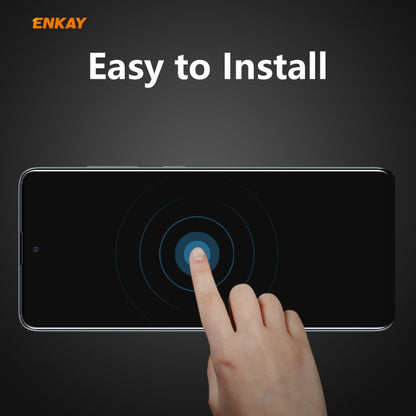 For Samsung Galaxy A51 ENKAY Hat-Prince 0.26mm 9H 6D Privacy Anti-spy Full Screen Tempered Glass Film - Galaxy Tempered Glass by ENKAY | Online Shopping UK | buy2fix